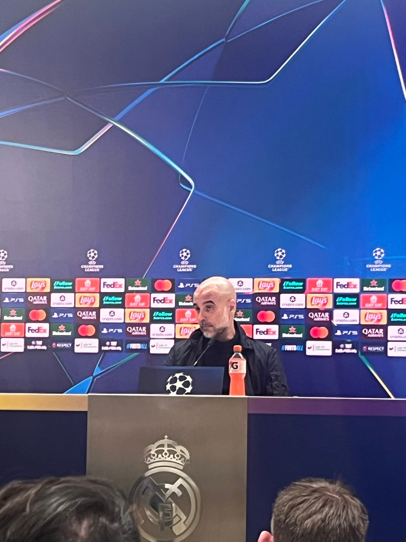Manchester City Press Conference – Champions League